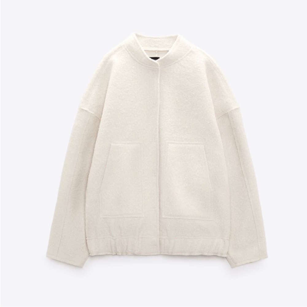 Zara Textured Bomber